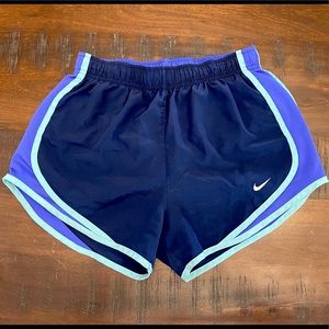 Nike Dri-Fit Blue Athletic Shorts w/Lining Size S